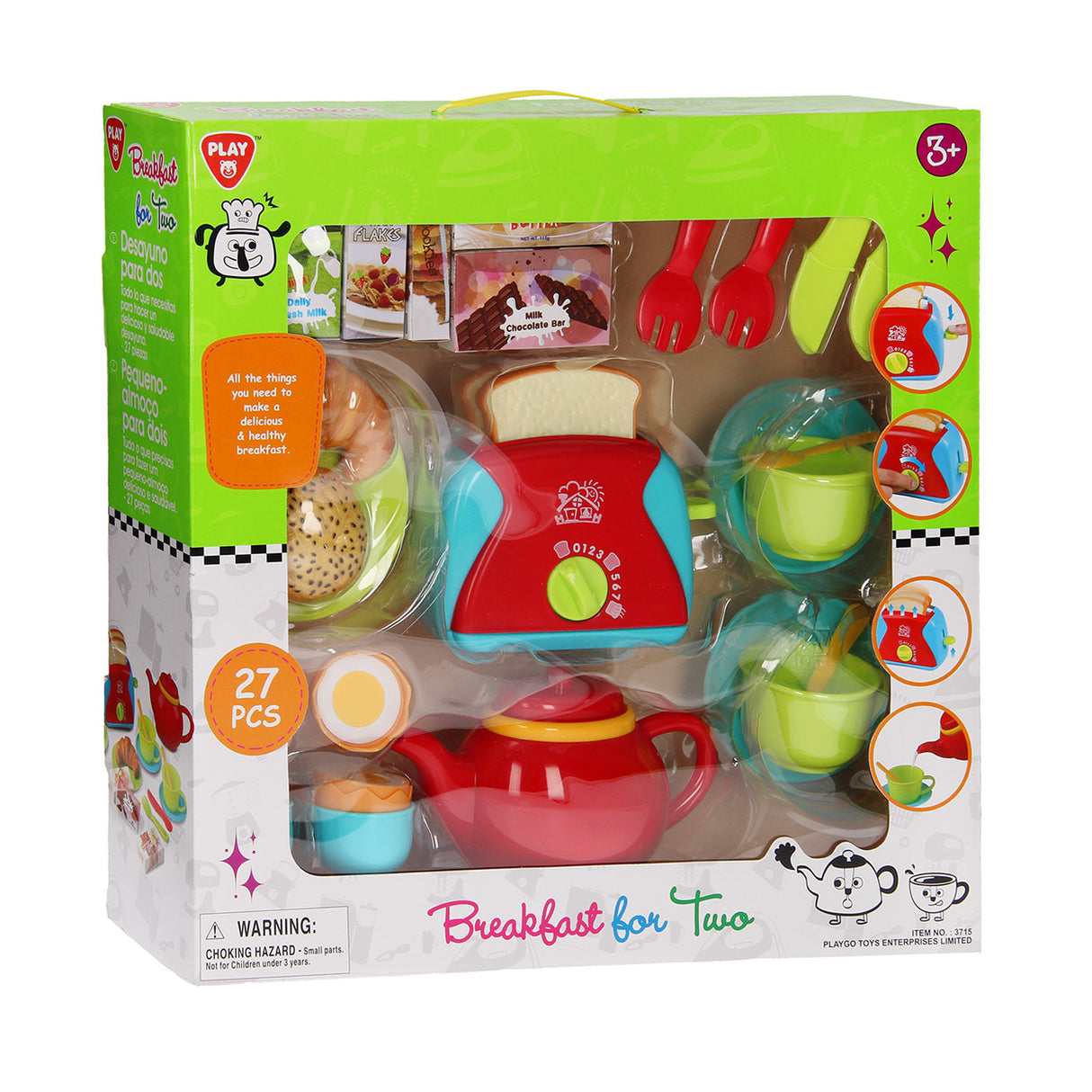 Jeu de petit-déjeuner, 27 pièces.