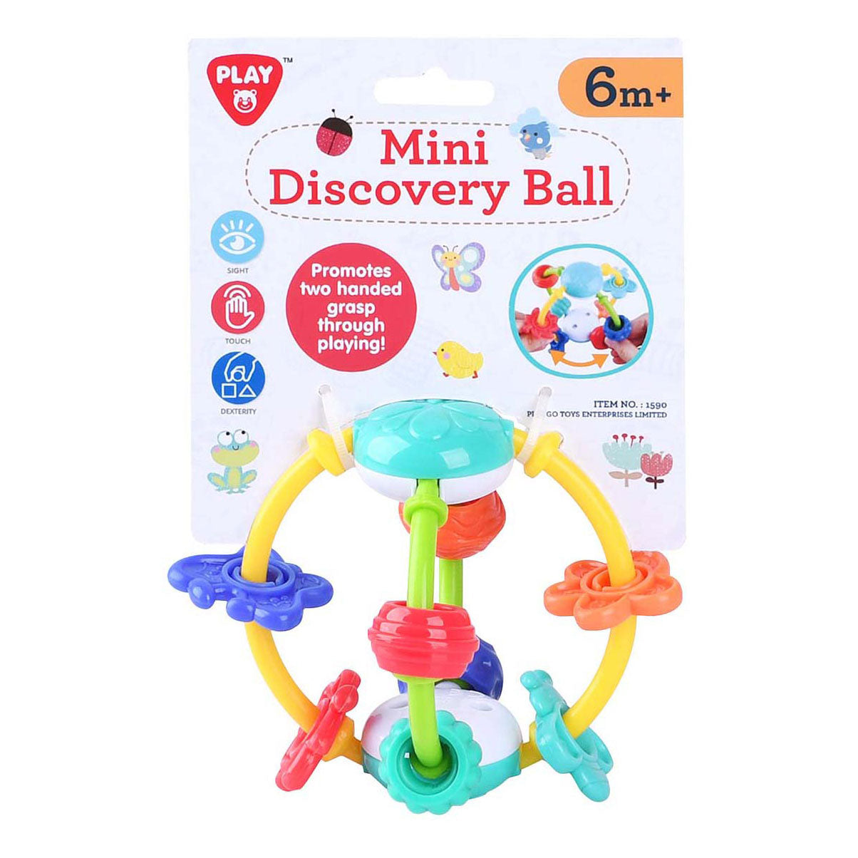 Hochet balle découverte Playgo