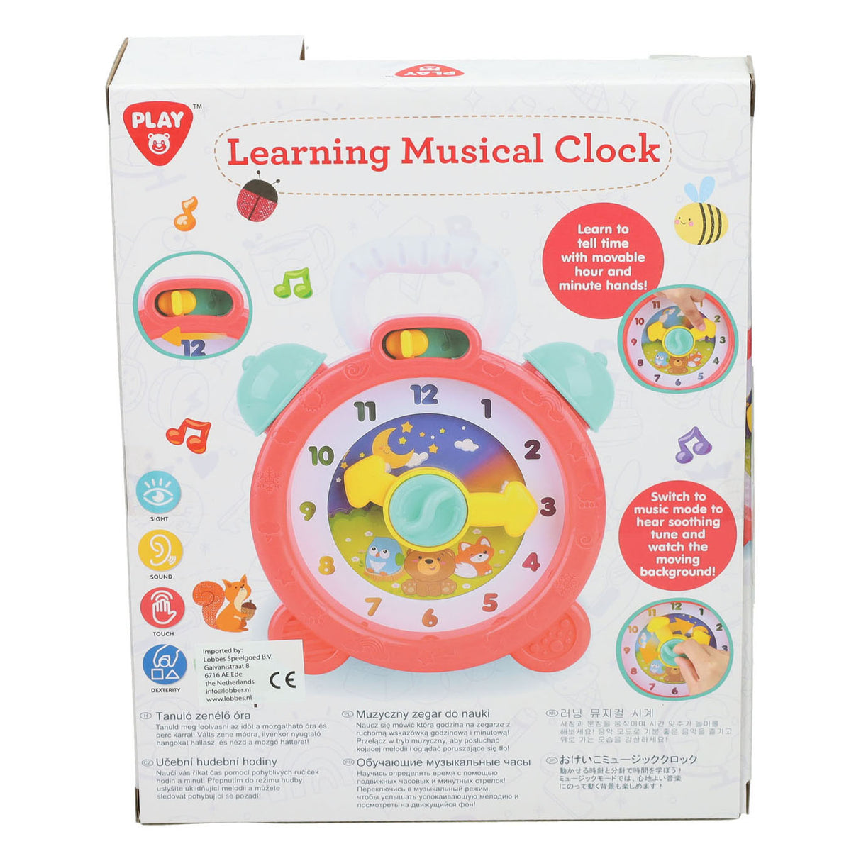 Jouer à l'horloge d'apprentissage