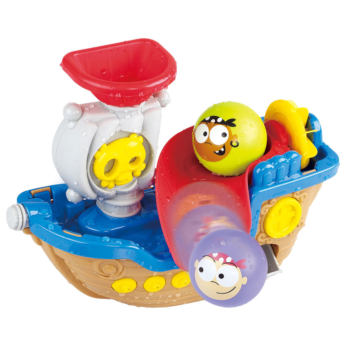 Bateau de bain Playgo avec toboggan