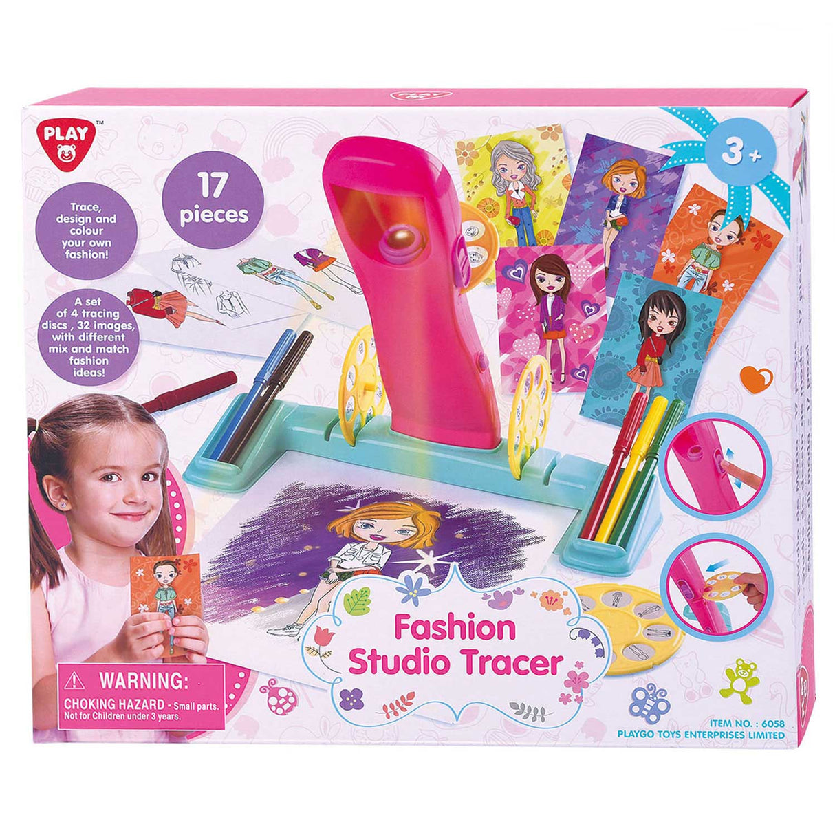 Play Fashion Projecteur, 17 pcs.