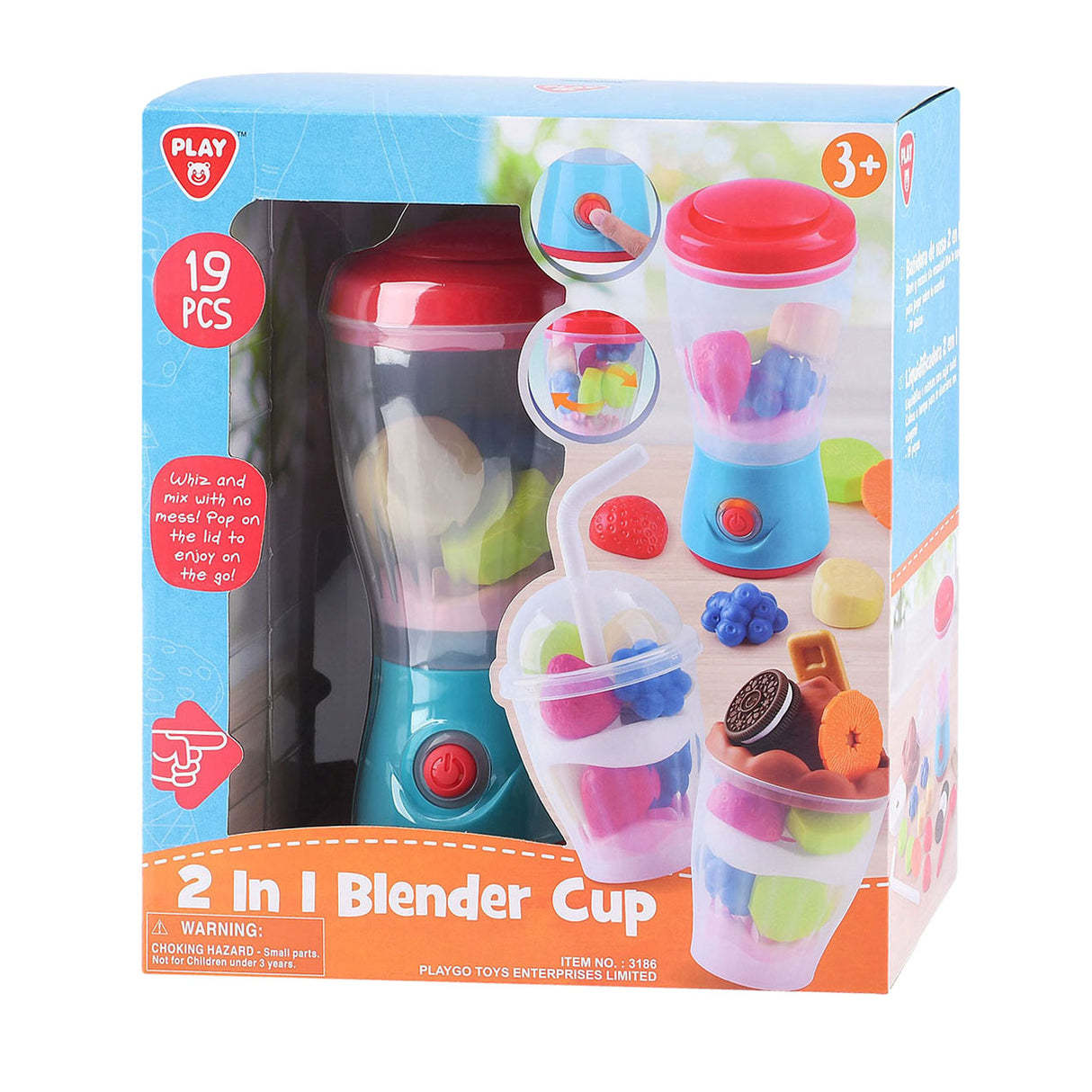 Mixeur Playgo 2en1 - 19 pcs.