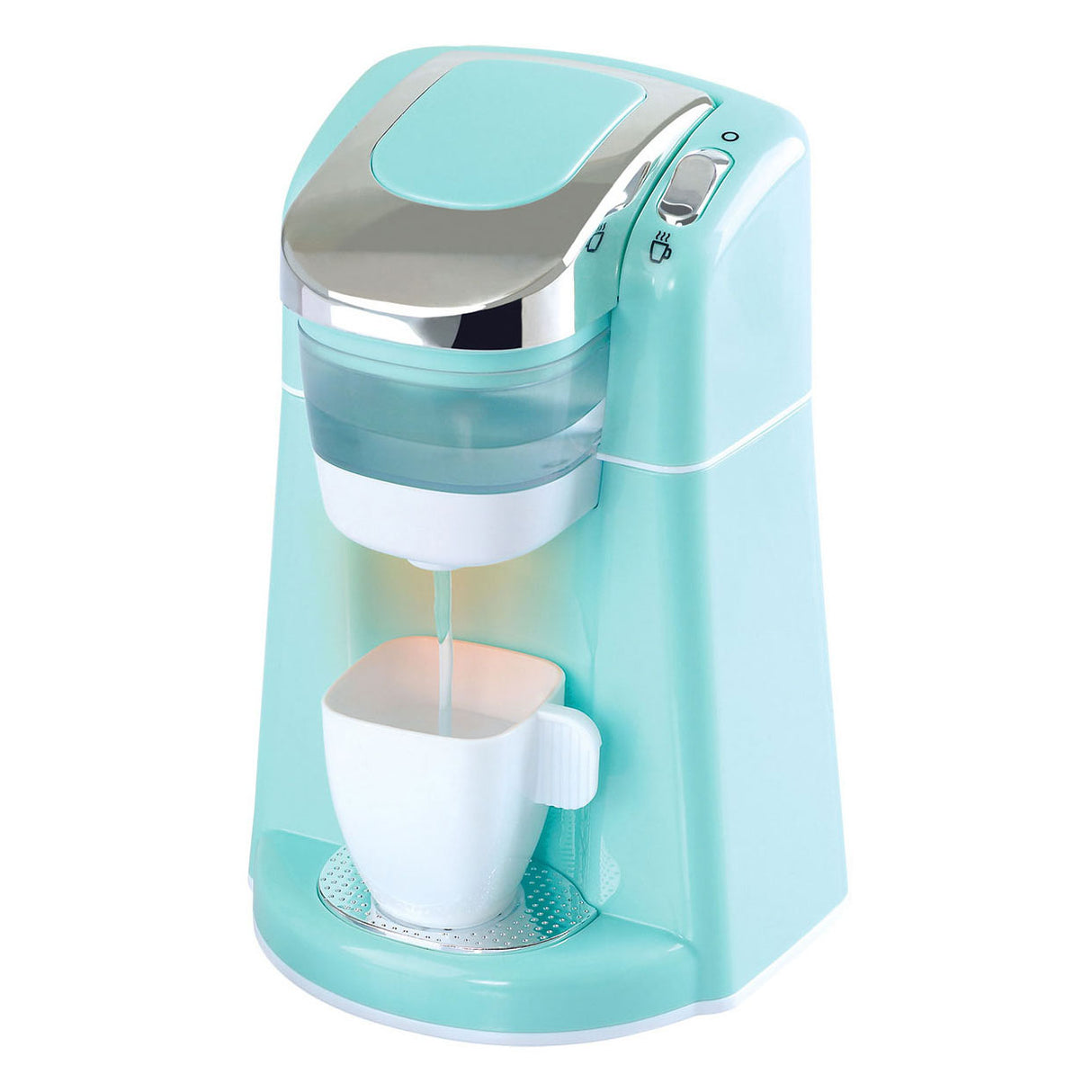 Machine à café Playgo bleue avec tasses - 4 pcs.