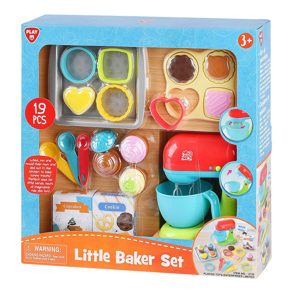 Ensemble de jeu Playgo Little Baker - 19 pièces.
