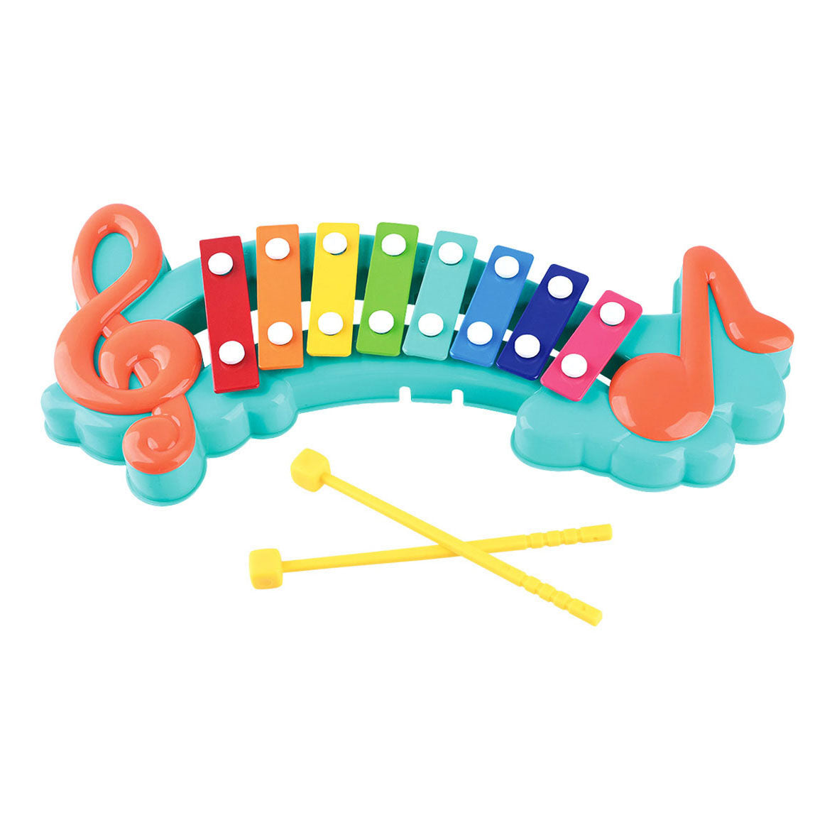 Xylophone Playgo avec notes de musique - 3 parties.