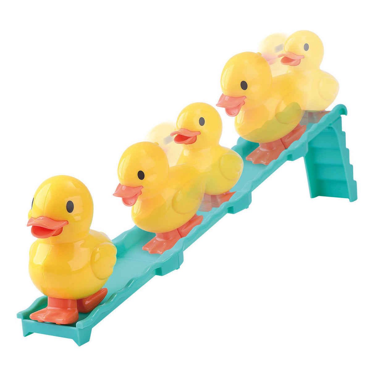 Playgo dandinant le canard sur la rampe