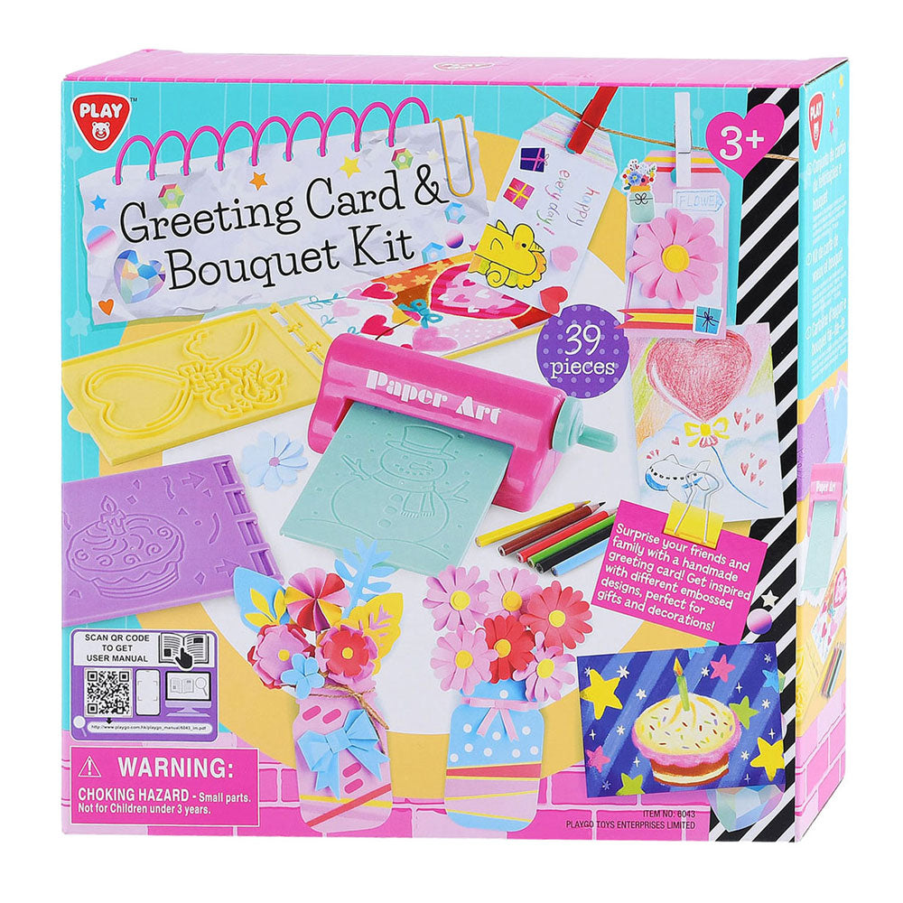 Jouez à Créez vos propres cartes de vœux et kit de création de fleurs