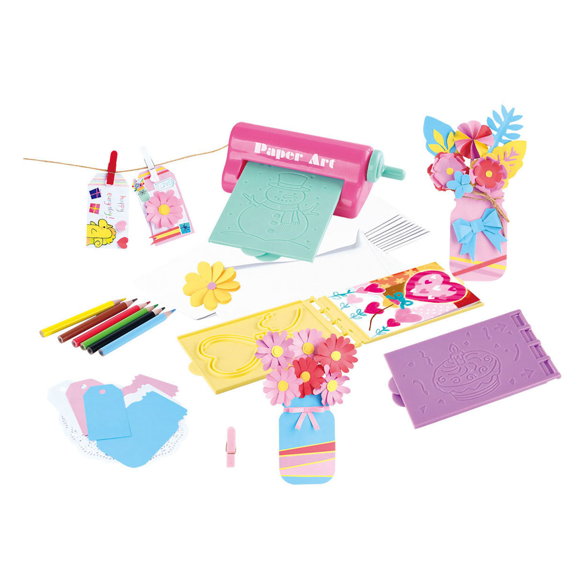 Jouez à Créez vos propres cartes de vœux et kit de création de fleurs