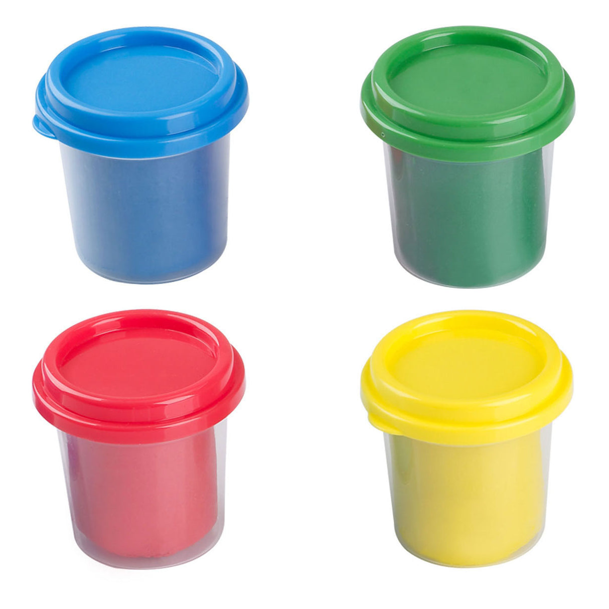 Set d'argile Playgo 4 couleurs - 4x56grammes