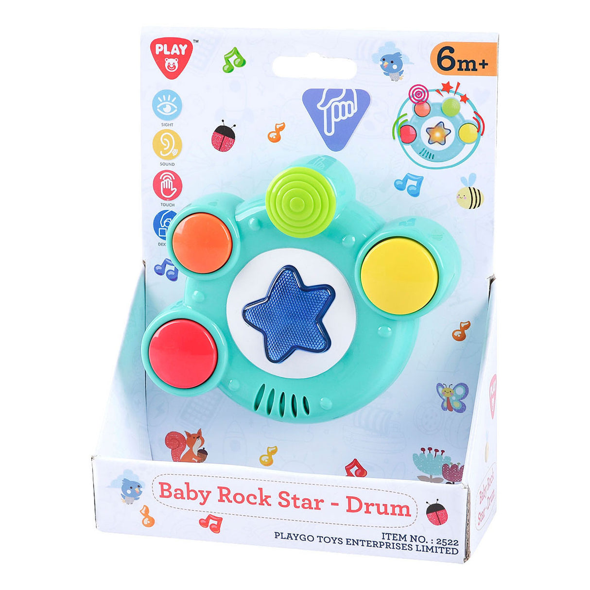 Playgo bébé rock star tambour petit
