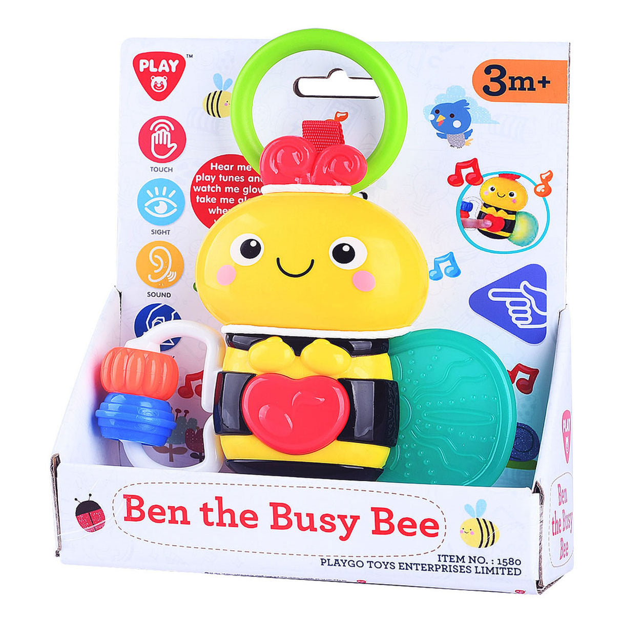 Jouet pour bébé Playgo, je suis l'abeille