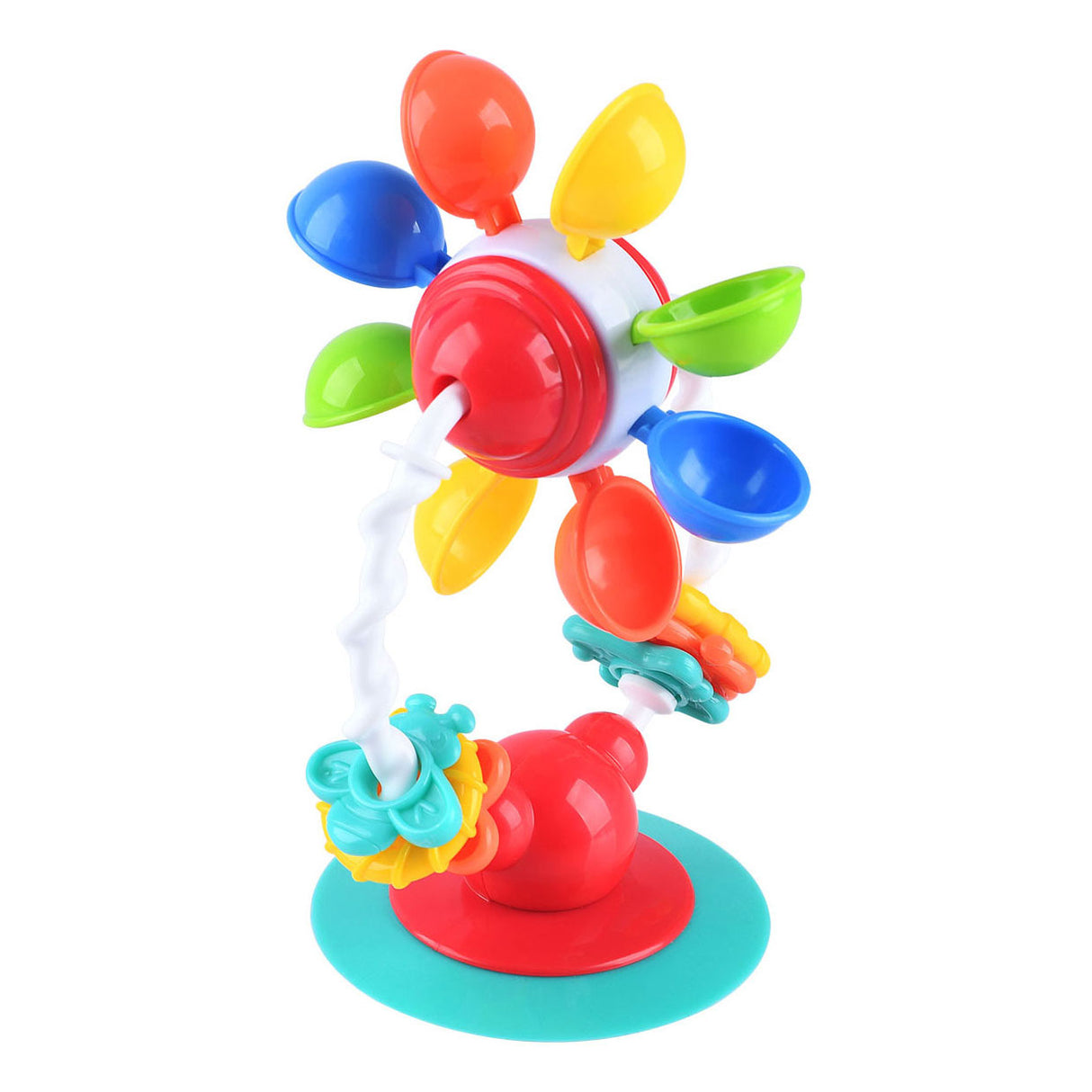 Jouet pour bébé Playgo, découverte et sensation avec ventouse