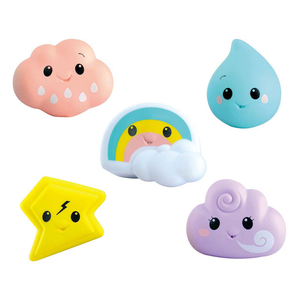 Jouets de bain Playgo influences météorologiques en filet - 5 pcs.