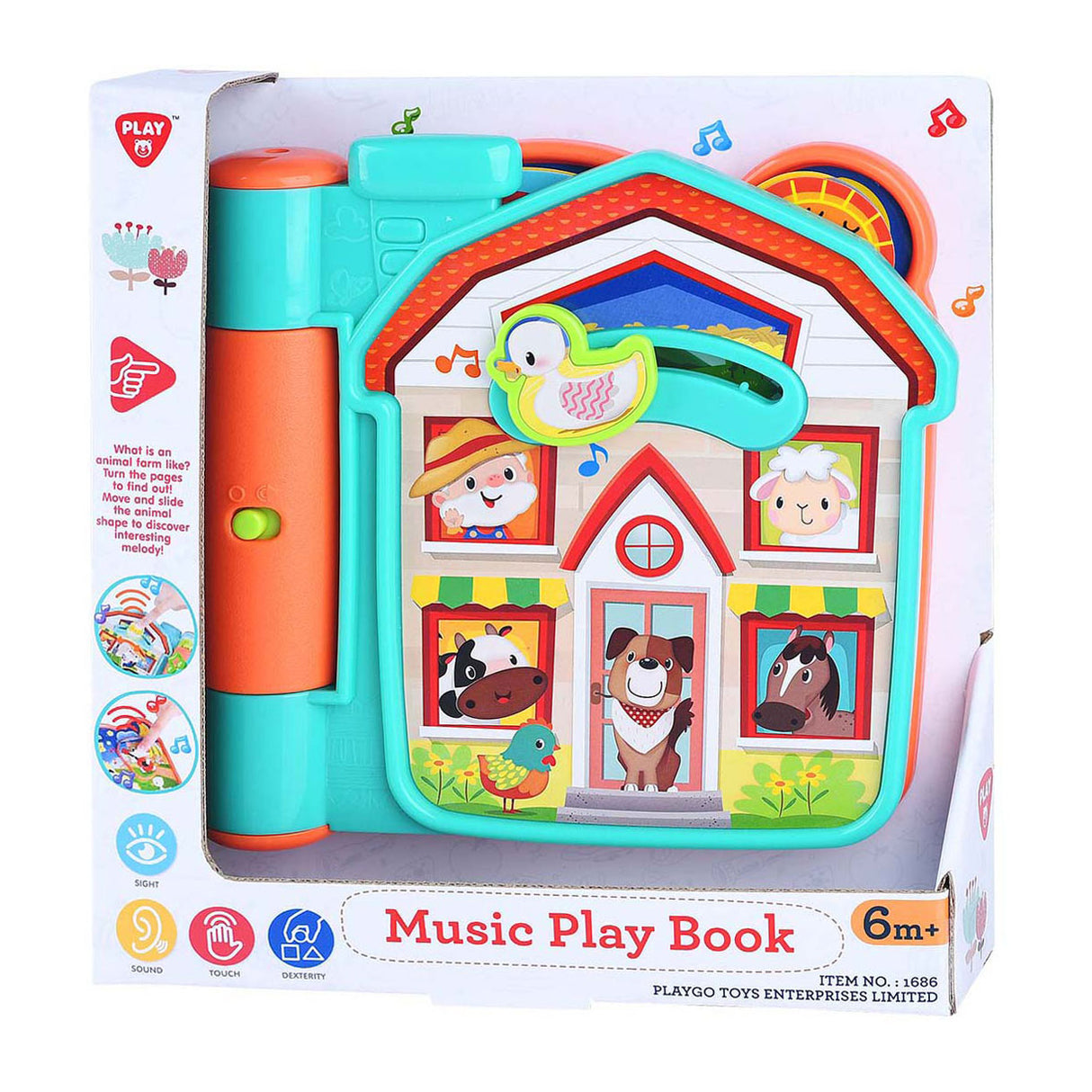 Livre sonore de la ferme Playgo