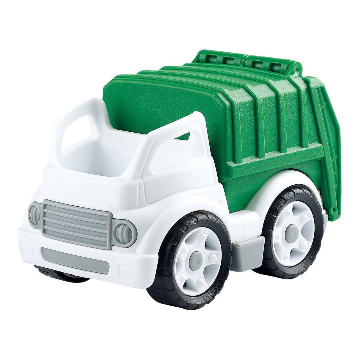 Camion poubelle bio Playgo blanc vert