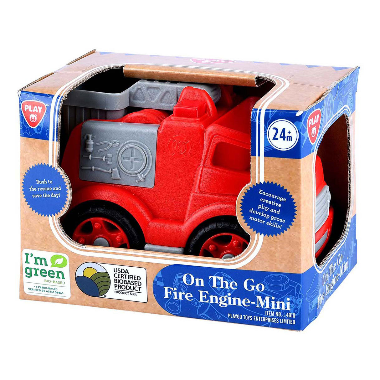Camion de pompiers biosourcé Playgo