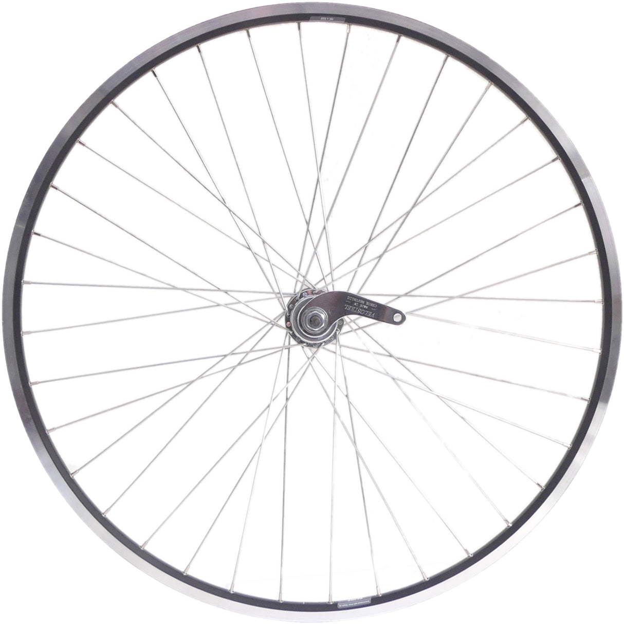 Roue arrière 28 x 1 4 zac 19 avec moyeu de frein favorite - noir