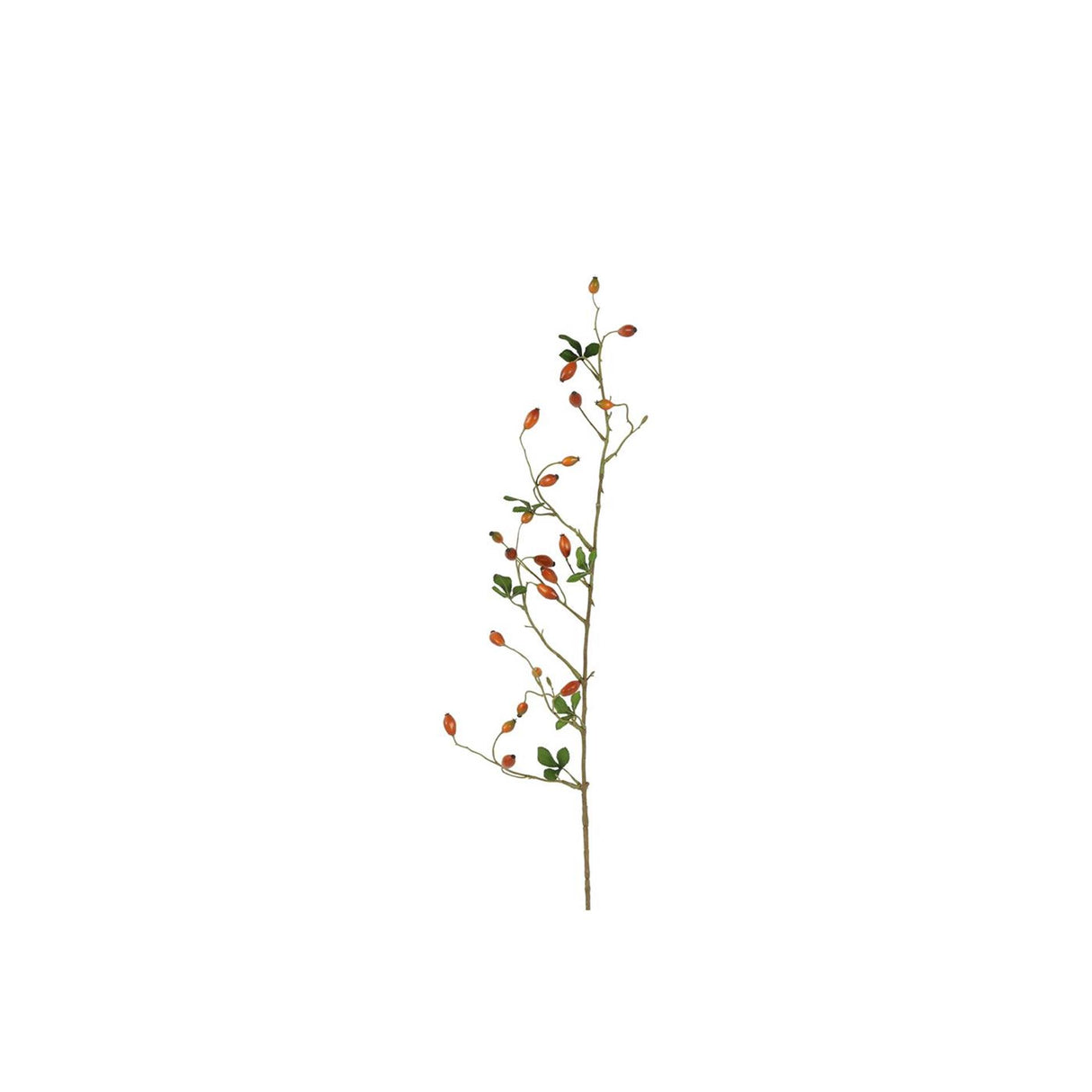 Countryfield branche artificielle églantier orange 3,8x5x108cm