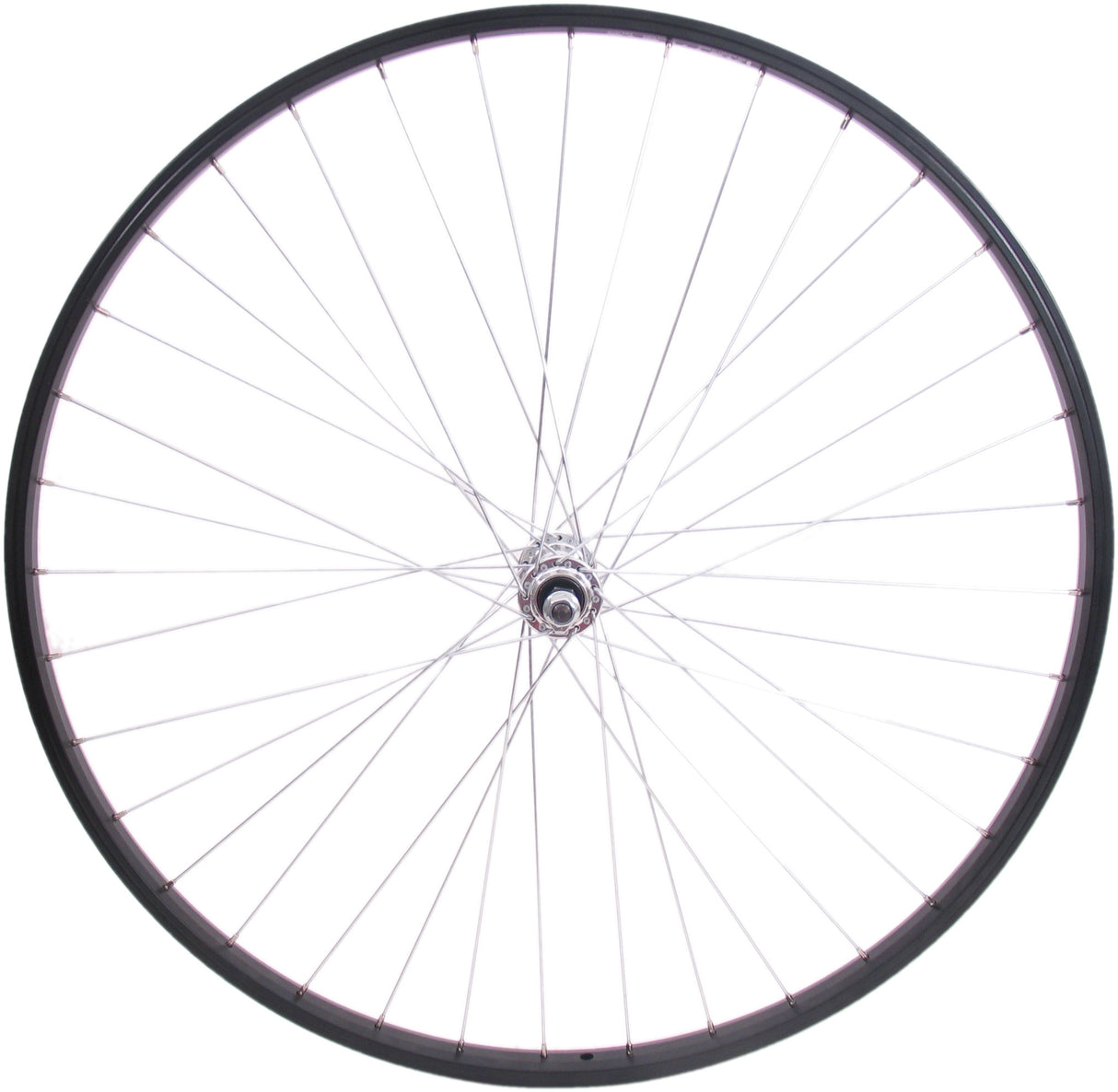 Roue avant 28 622 * 21C Hub en aluminium et jante noir