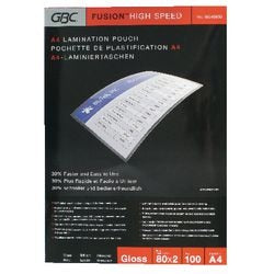 Pochettes de plastification Gbc highspeed a4 2 x 80 (160) microns
