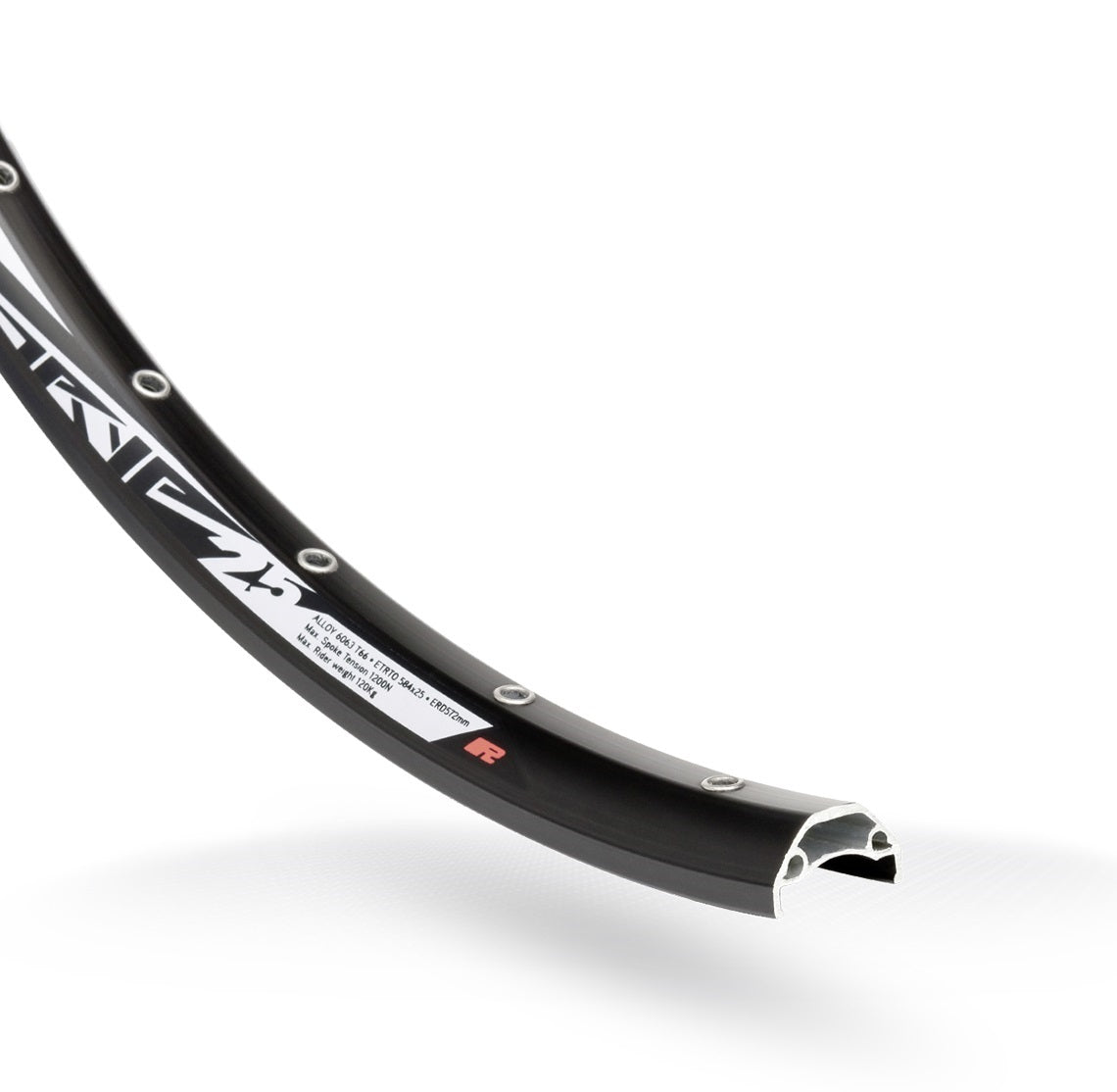 RODI VELG TRYP 25 27,5 584 X 25C Aluminium 32 Trou Disc noir