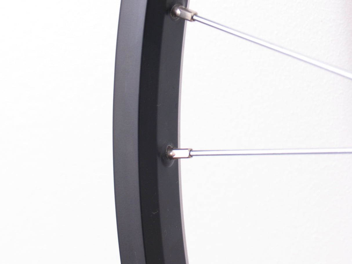 Roue arrière 28 x 1 4 en aluminium Freewheel QR - noir
