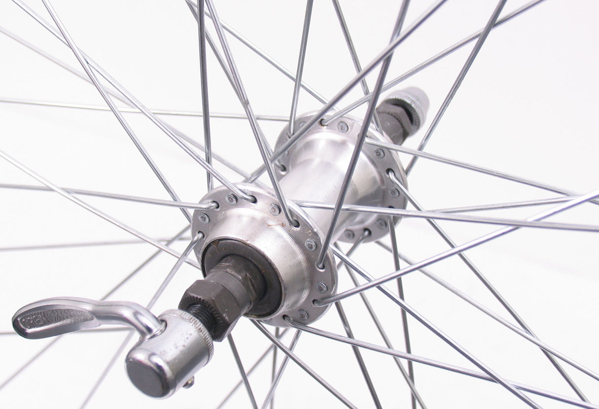 Roue arrière 28 x 1 4 en aluminium Freewheel QR - noir