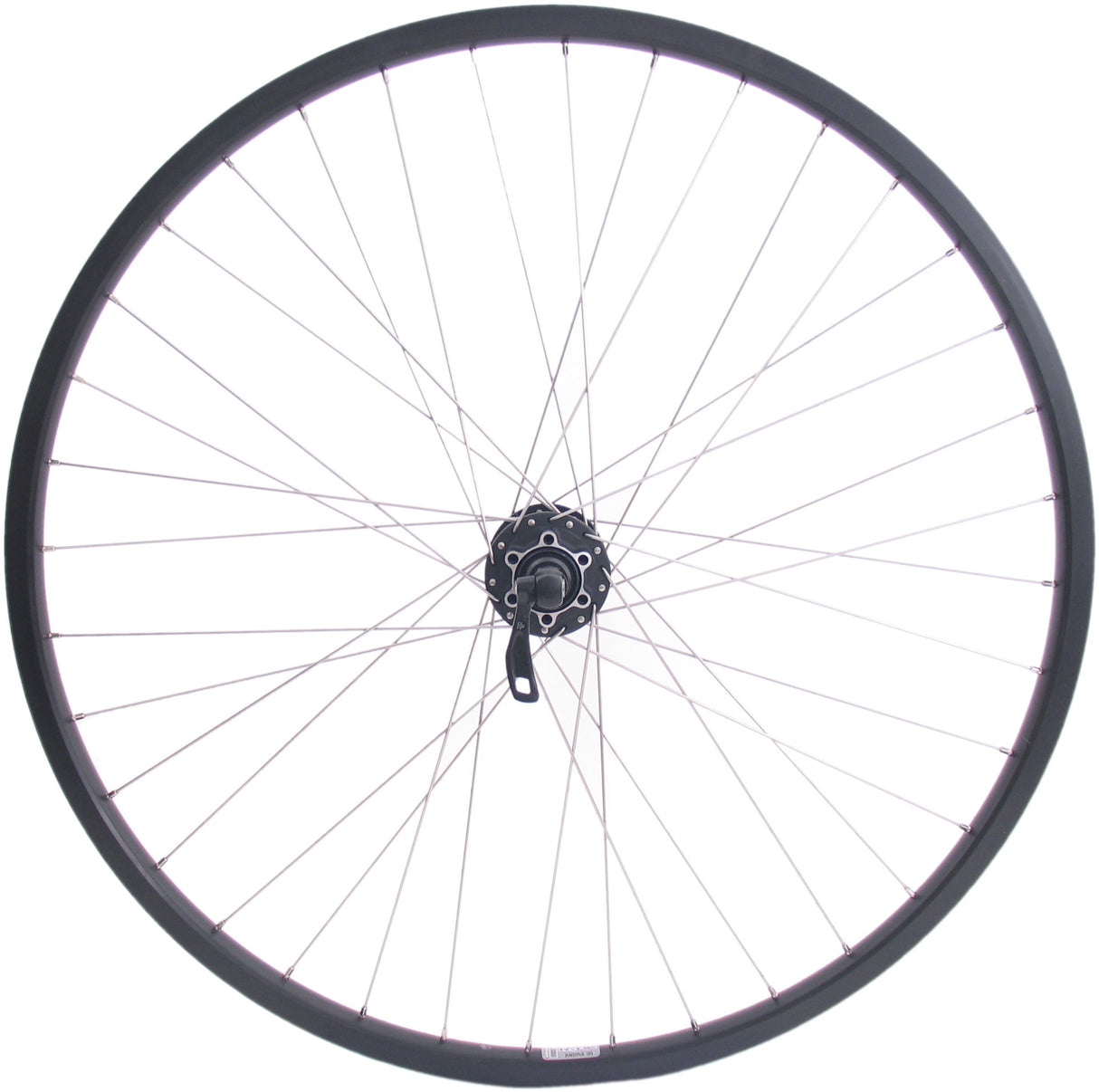 Shimano Roue arrière 26 559x19c Ryde Andra 30 Rim avec FH -M525 8 9 Speed Hub pour 6 boulons Disque de frein - noir