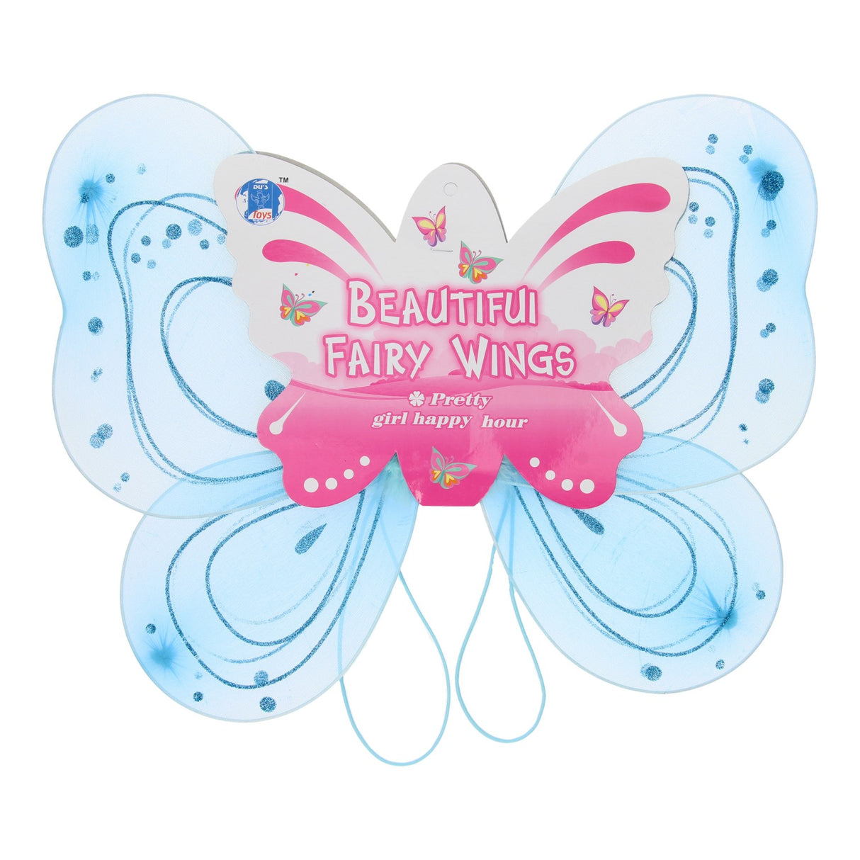 Ailes de papillon bleues
