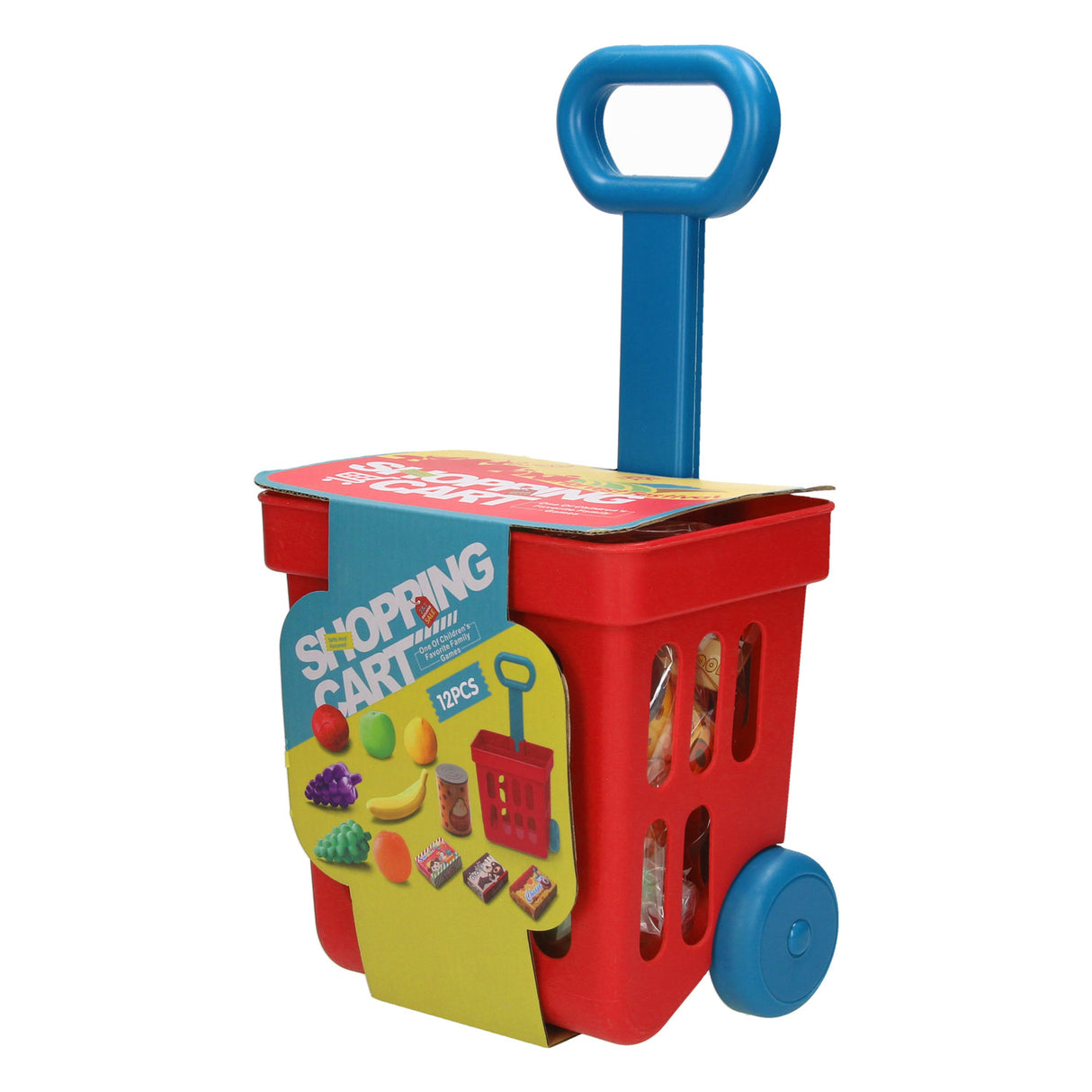 caddie avec épicerie