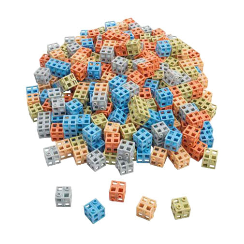 Blocs de grille connectables couleurs naturelles - 300 pcs.