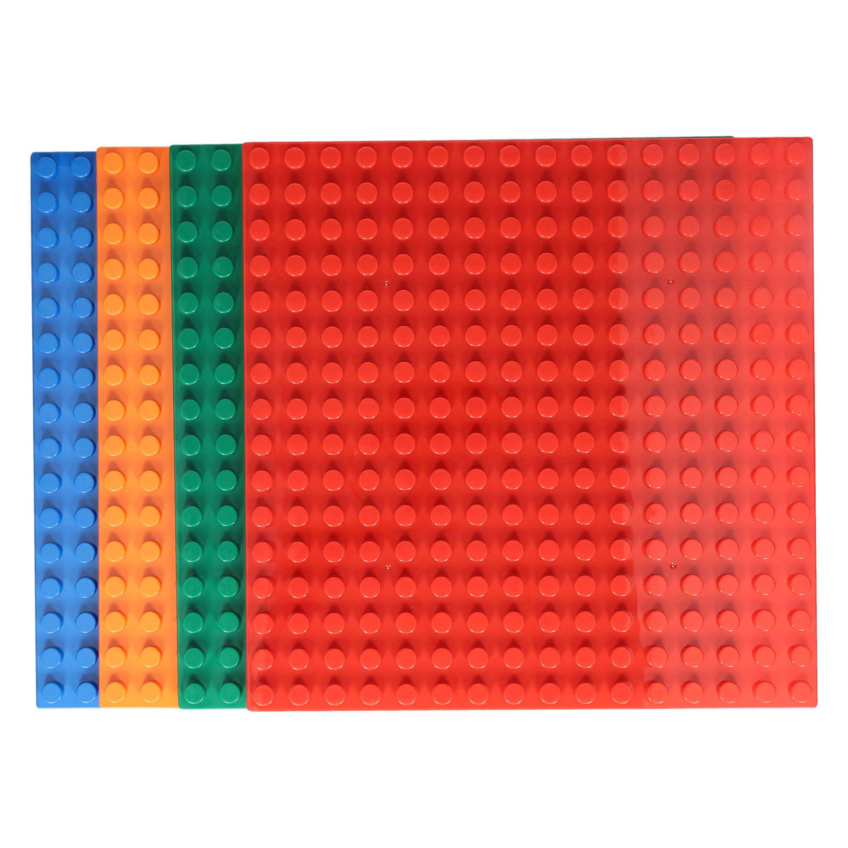 Plaque de construction verte - 25,5x25,5cm