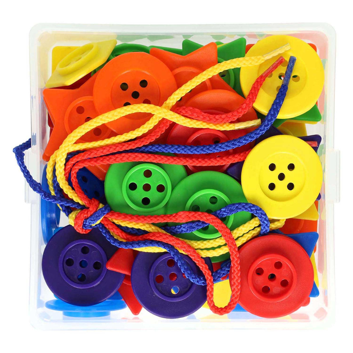 Boutons de laçage empilables - 72 pcs.