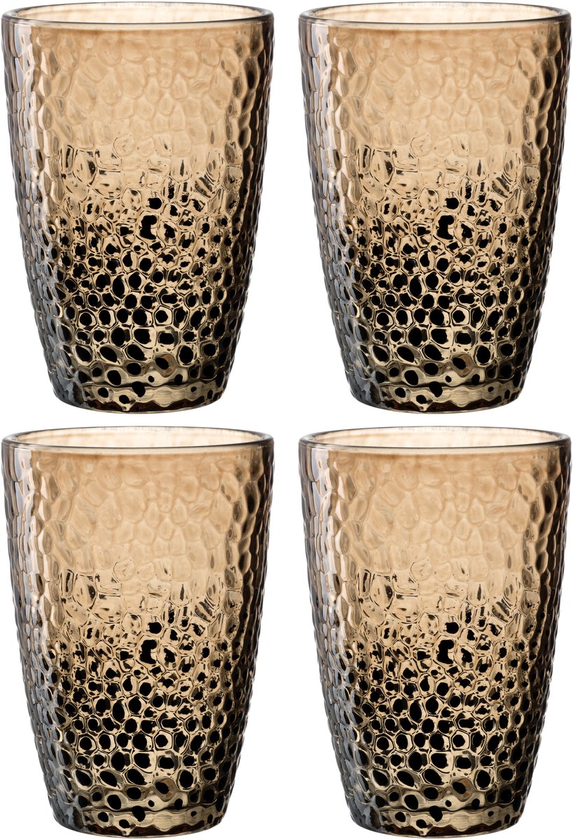 Verre à long drink Leonardo matera 340ml sable - set 4