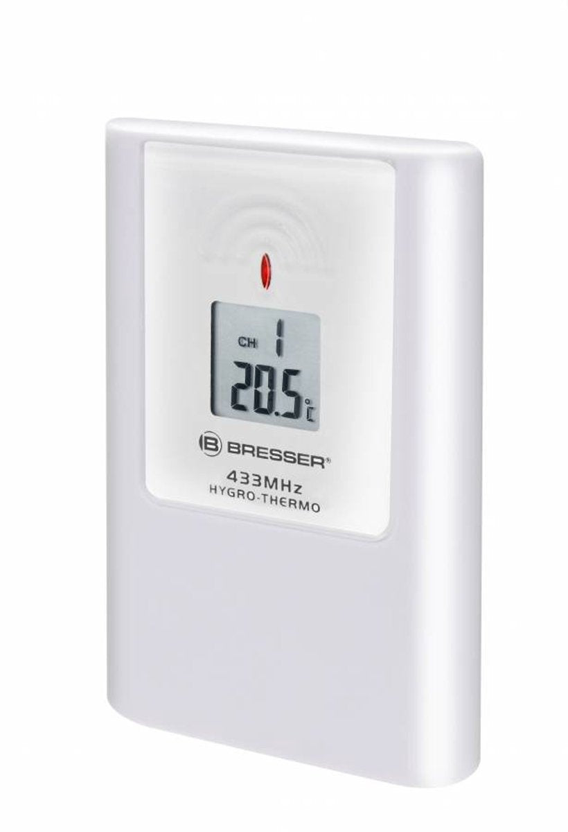 Capteur thermo et hygro Bresser - pour intérieur et extérieur - compatible avec diverses stations météorologiques