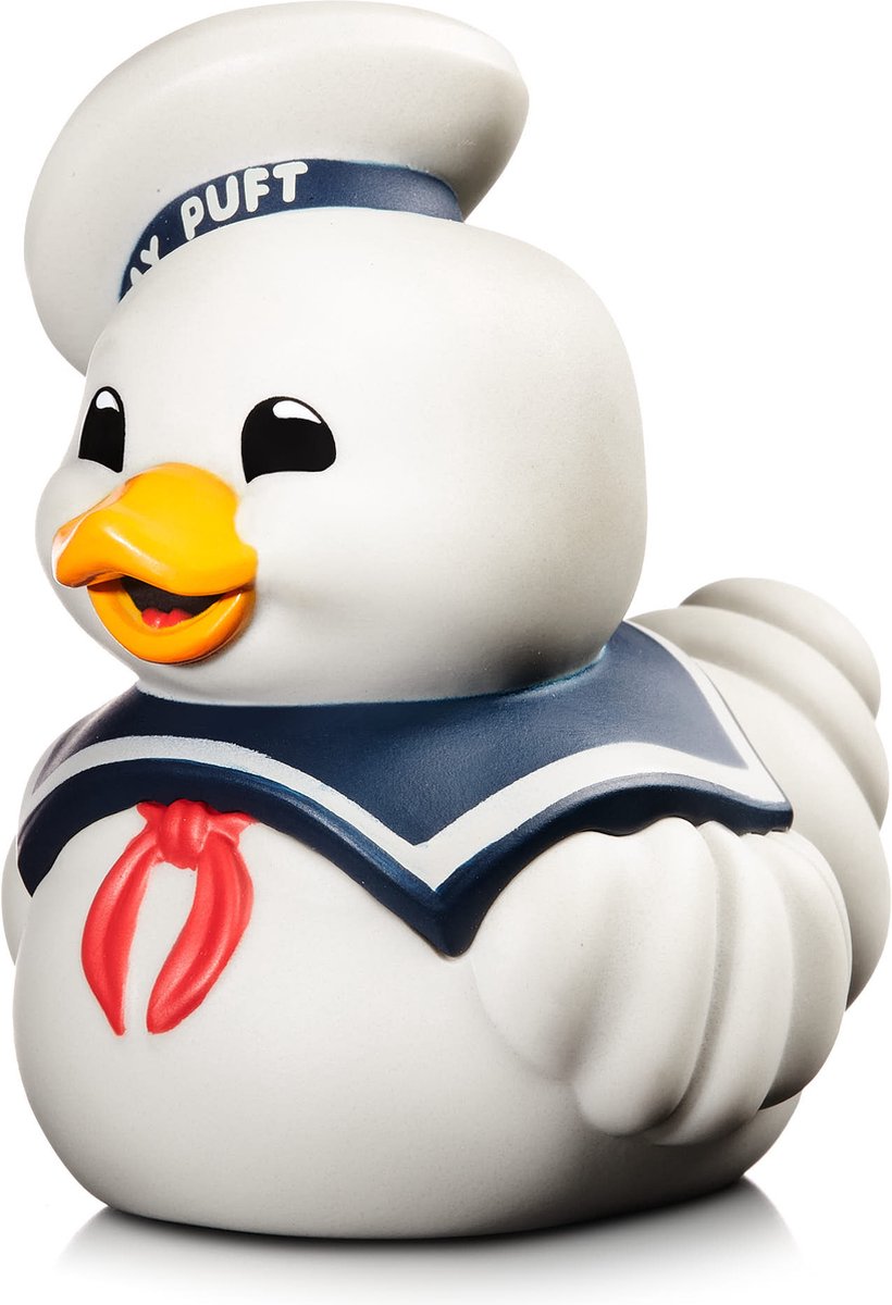 Tubbz numskull - mini canard en caoutchouc - ghostbusters - stay puff guimauve homme (édition caoutchouc) - 5cm