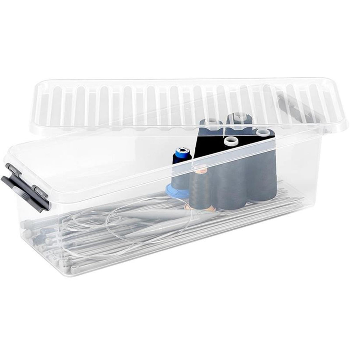 Boîte Sunware q-line 9,5 litres transparente 48,5x19x14,7 cm