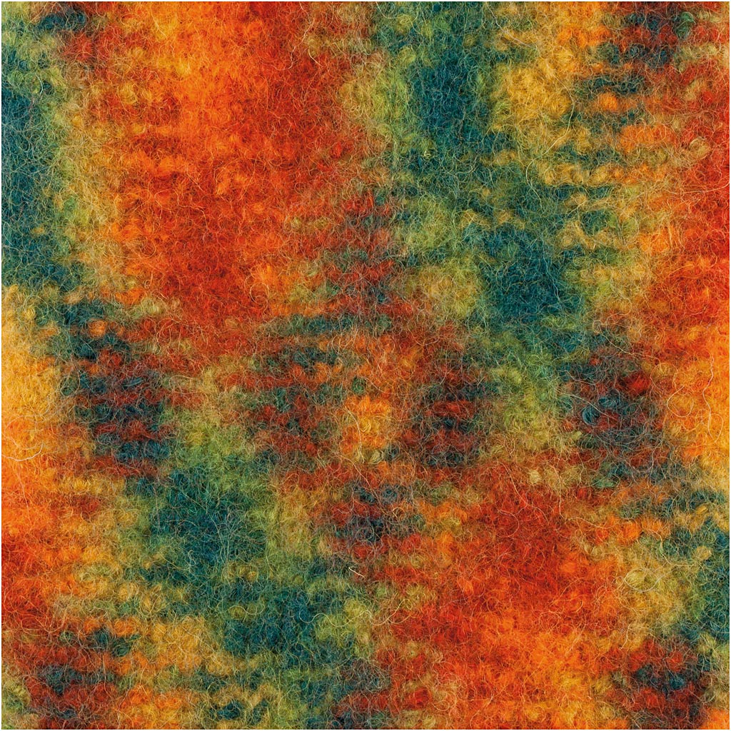 Fil de laine, multicolore, 50 gr 1 pelote