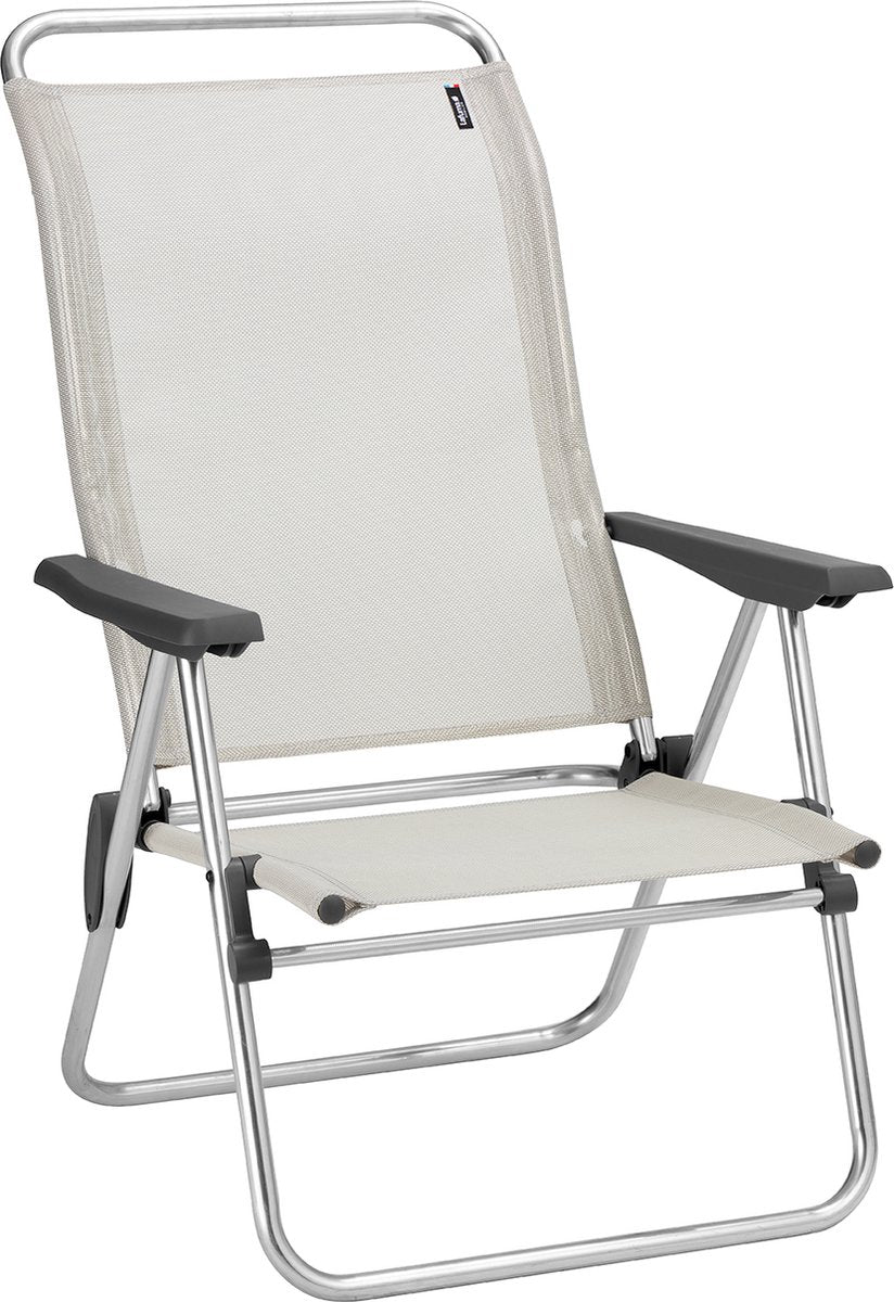 Lafuma alu low - chaise de camping - réglable - pliable - seigle ii