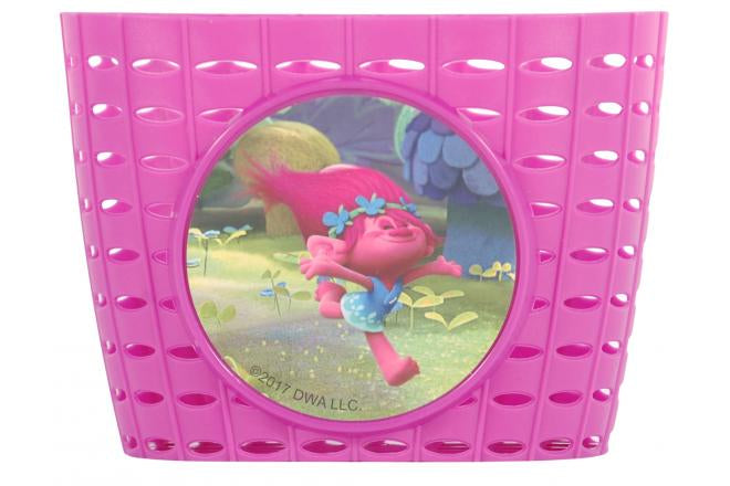 Panier de vélo de volater le rose en plastique punky
