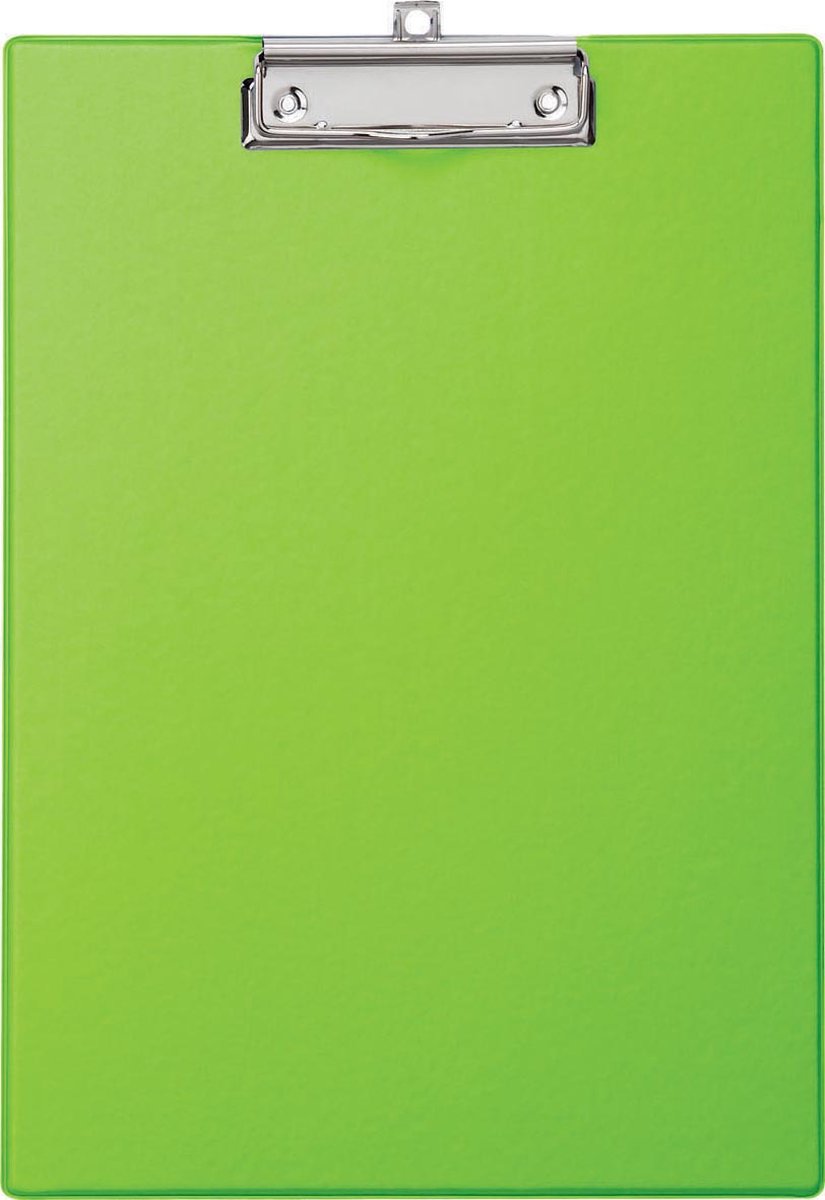 Maul porte-bloc a4 debout PVC vert fluo | 12 pièces