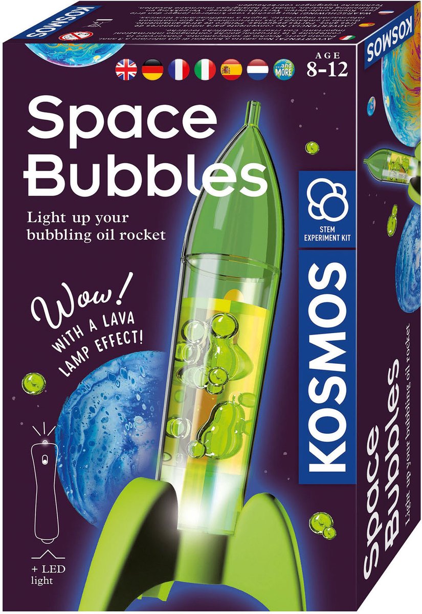 Cosmos fabrique votre propre fusée de lave