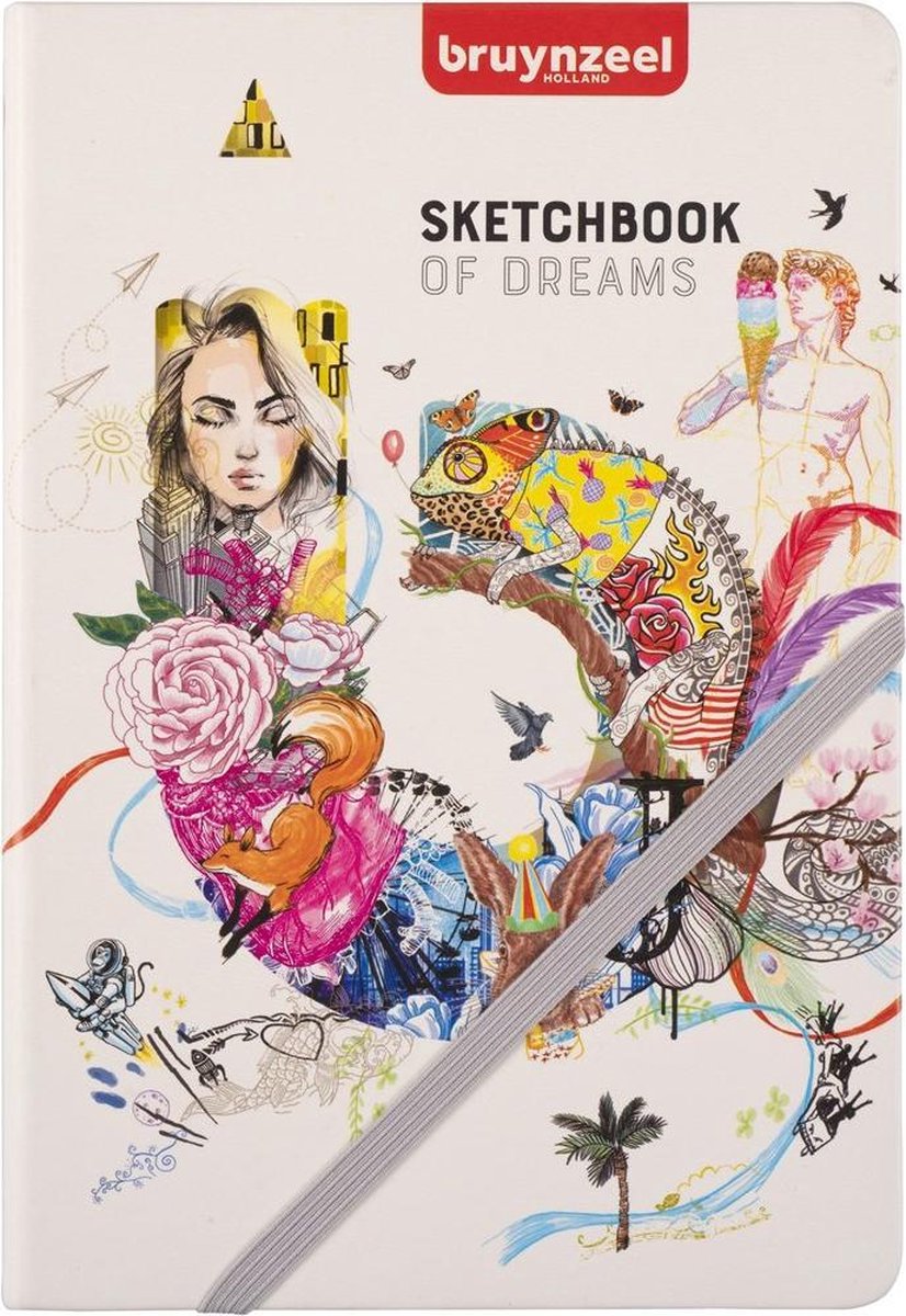 Bruynzeel creatives carnet de croquis a5 140 g 80 feuilles