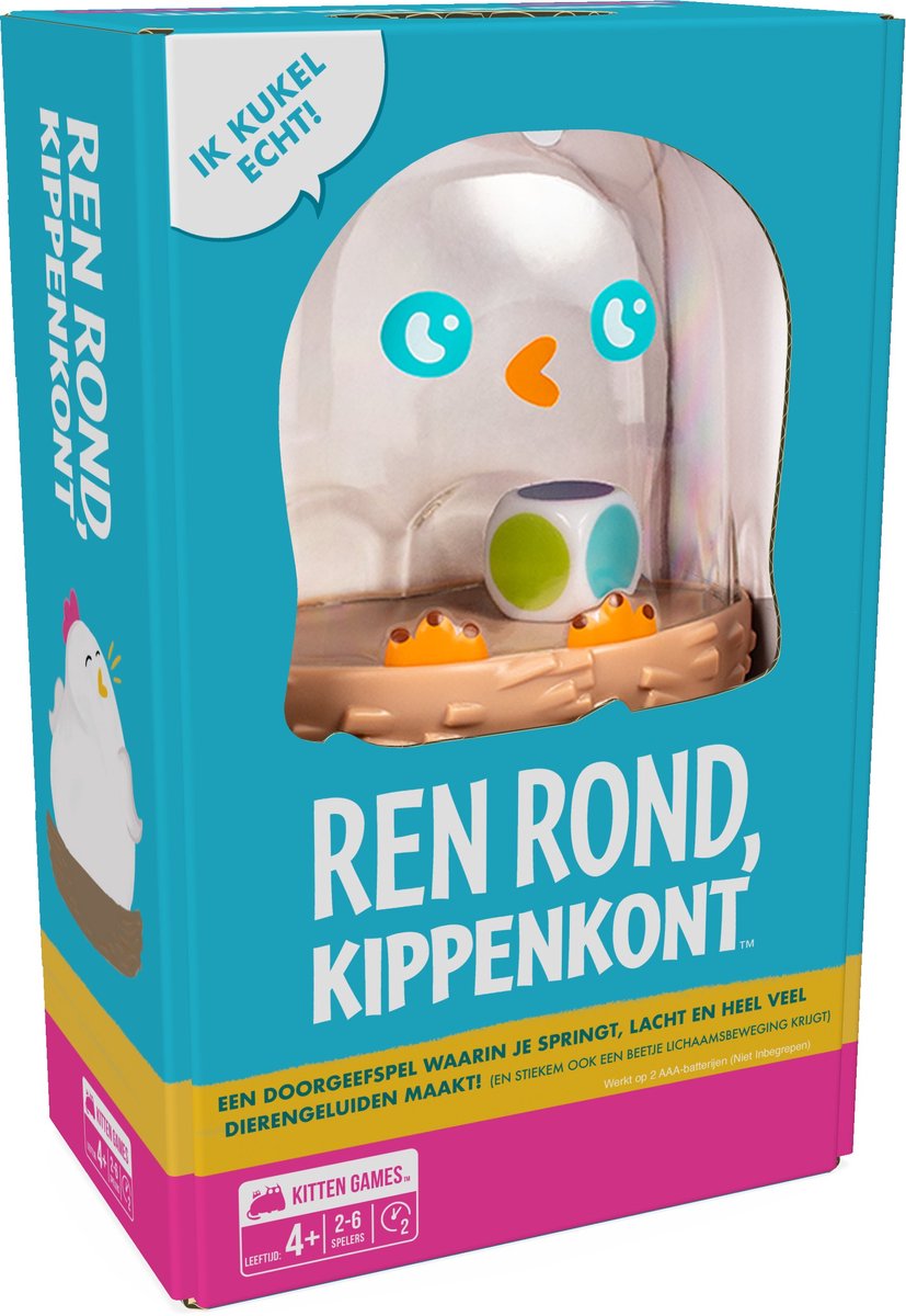 Chatons qui explosent - courez partout, cul de poulet ! - Jeu de cartes hollandais