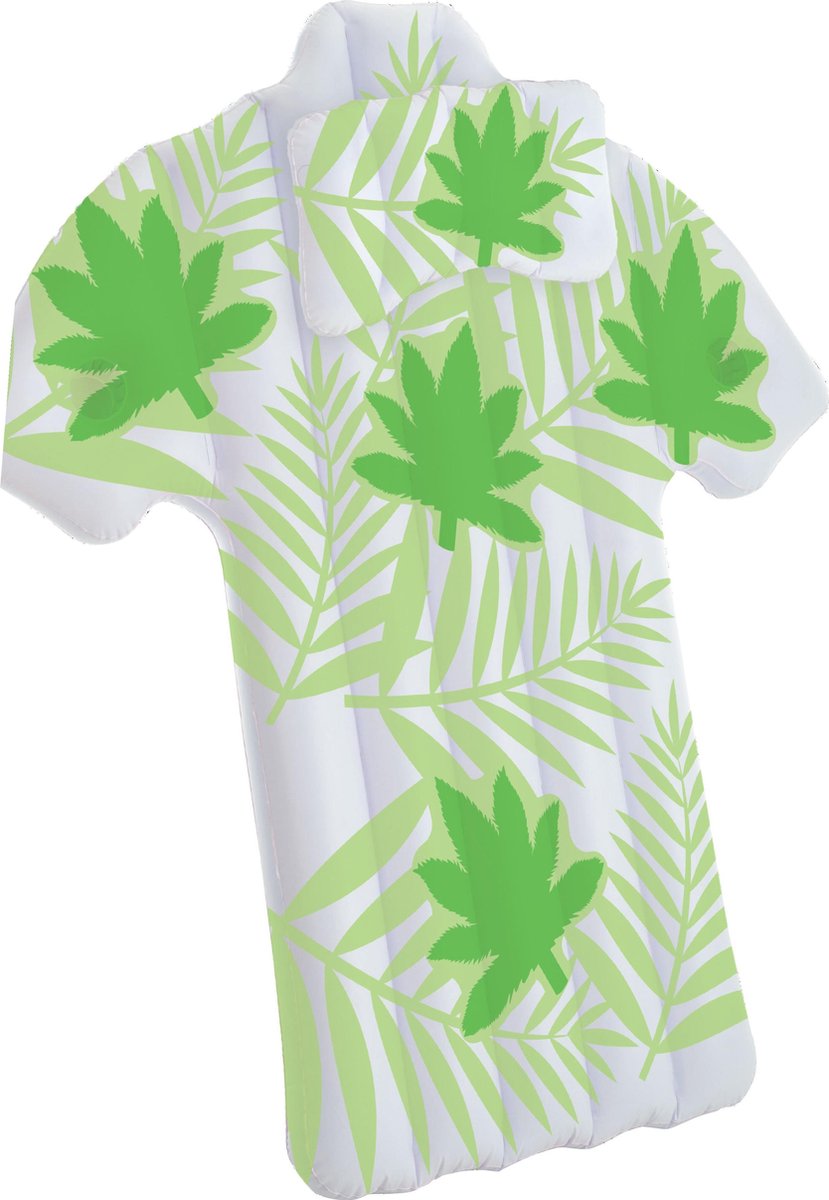 Didak matelas pneumatique piscine mega t-shirt - matelas pneumatique - 170x160x13 cm - gonflable