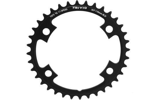 Trivio - plateau racing 36t.11 vitesses 110 bcd 4 bras shimano