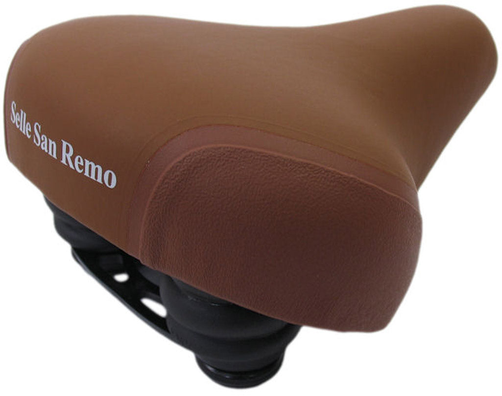 Selle San Remo Zadel Citybike Retro-Bruin avec