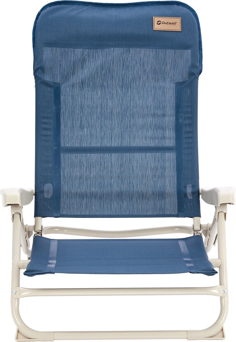 Outwell - chaise de plage - seaford - pliable - bleu océan