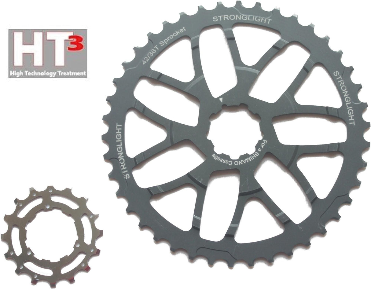 Kit de conversion Stronglight ht3 mod. 17 conv. kit fort. ht3 16 40t f.cale.