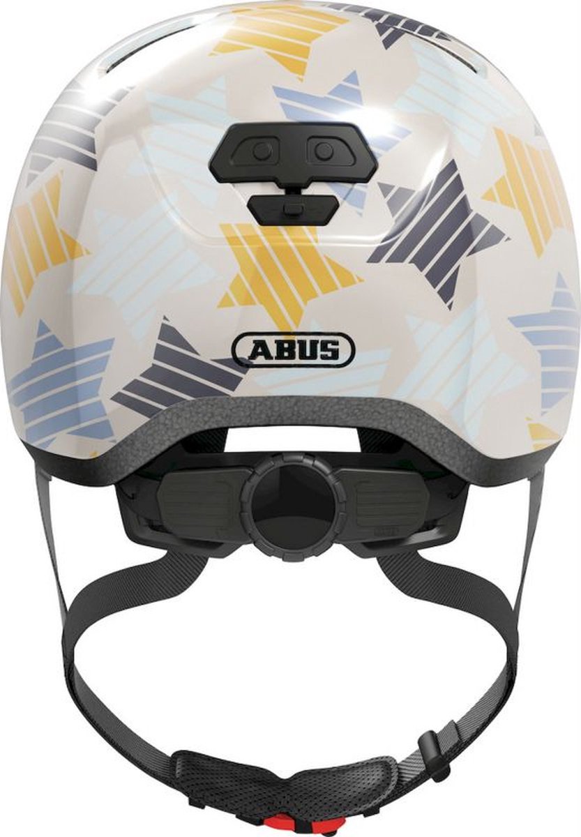 Abus skurb kid - casque de vélo - enfants étoiles grises s (45 - 50 cm)